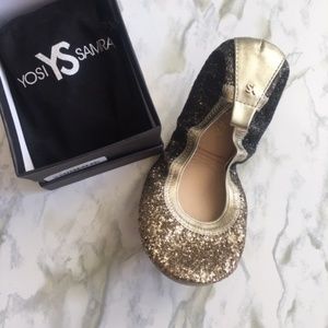 Yosi Samra "Serena" Packable Flat - Size 6